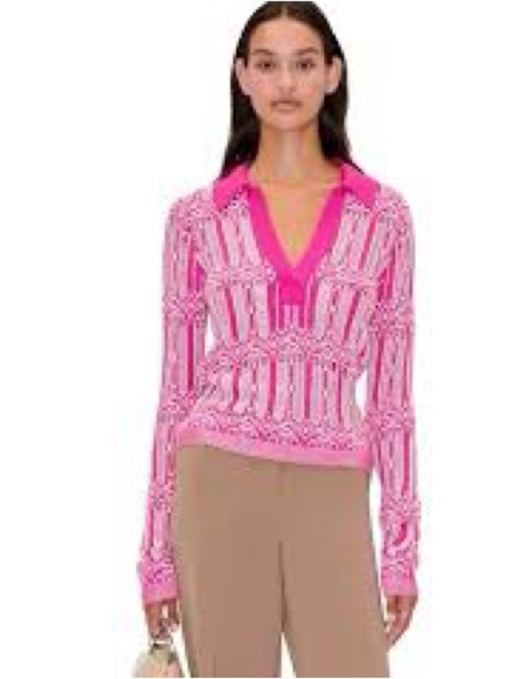 Stine Goya Kiza Pink Sweater Sz Small